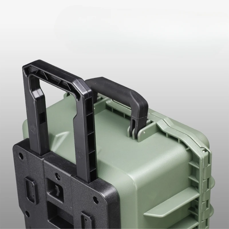 Multifunction Plastic Toolbox Portable Hardware Storage Tools Pull Rod Case Outdoor Waterproof Equipment Safety Protection Boxes