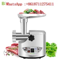 BioloMix Heavy Duty 3000W Max Powerful Electric Meat Grinder Home Sausage Stuffer Meat Mincer Food Processor