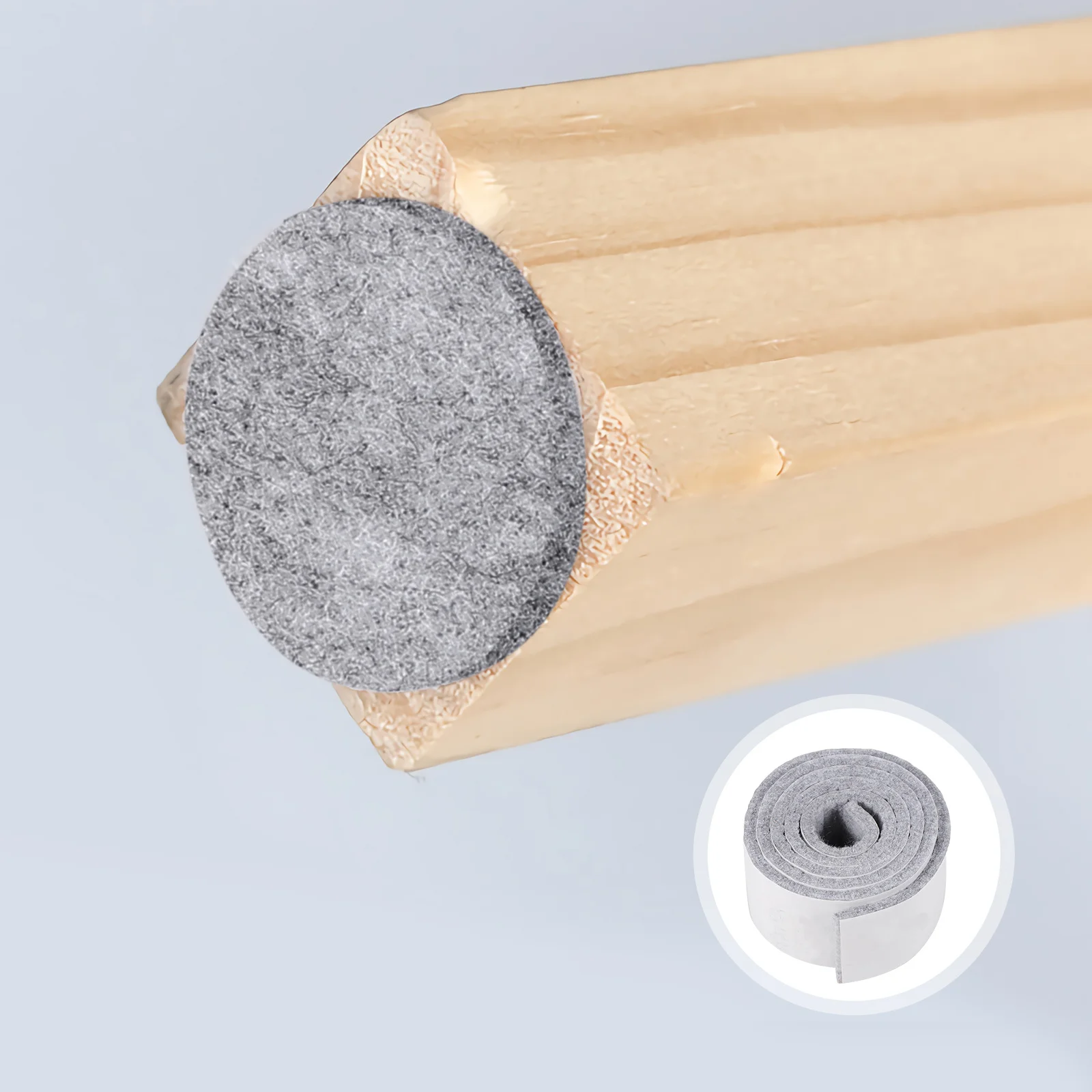 

1 Roll Cuttable Sticky Self Adhesive Felt Strips Furniture Pads Chair Pads for Home Floor Protector Anti Slip Furniture Felt Mat