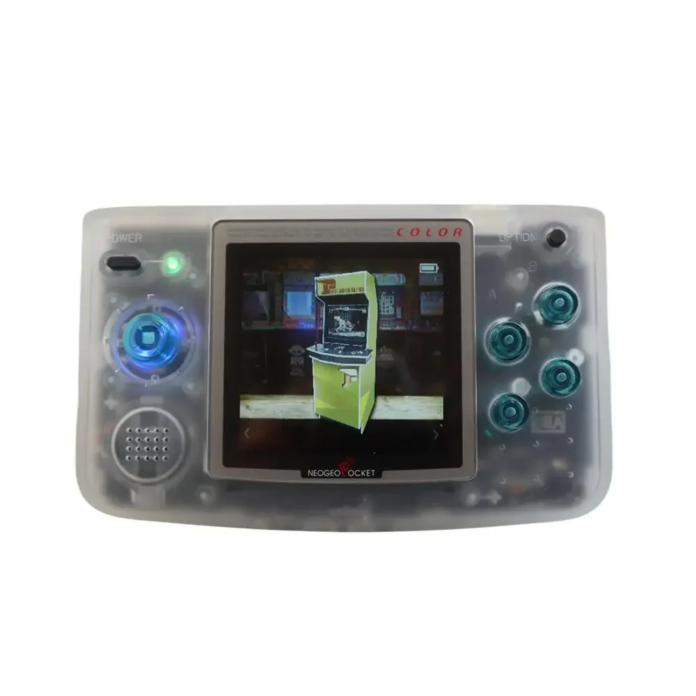 2025 DIY LCL-NGP Handheld NGPC Game Console for Retro Gaming Portable Classic Video Game Players with TF Cartridge