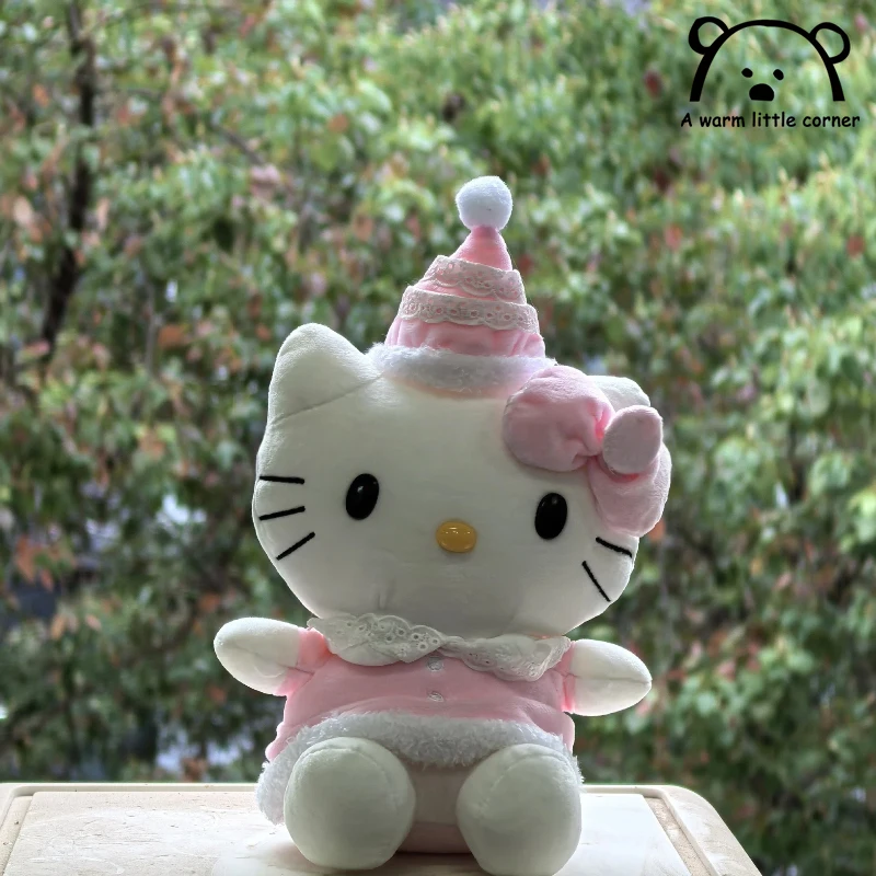 

Новые милые мультяшные рождественские плюшевые игрушки Kt Cat, милые шапки, куклы Kt, декоративные подушки, розовые рождественские плюшевые украшения Kt, рождественские подарки