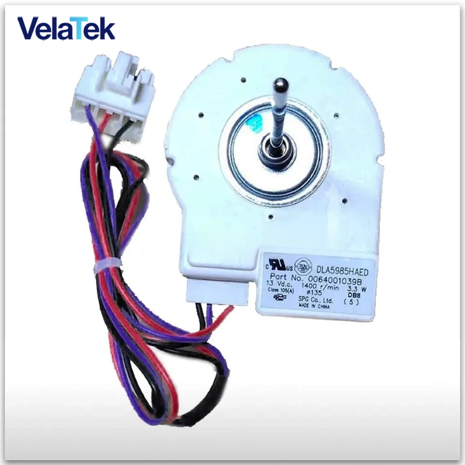 Novo refrigerador freezer duplo abrir a porta motor do ventilador para dla5985haedir 0064001039b