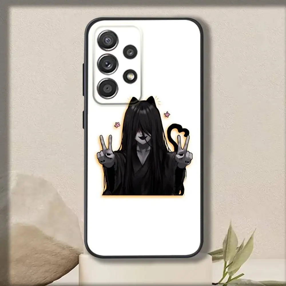 حافظة هاتف Homicipher Game Mr C-Crawlings لهاتف سامسونج S 25,24,23,22,30,21,10,9,Ultra,Plus,Lite,FE,4,5G حافظة سوداء ناعمة