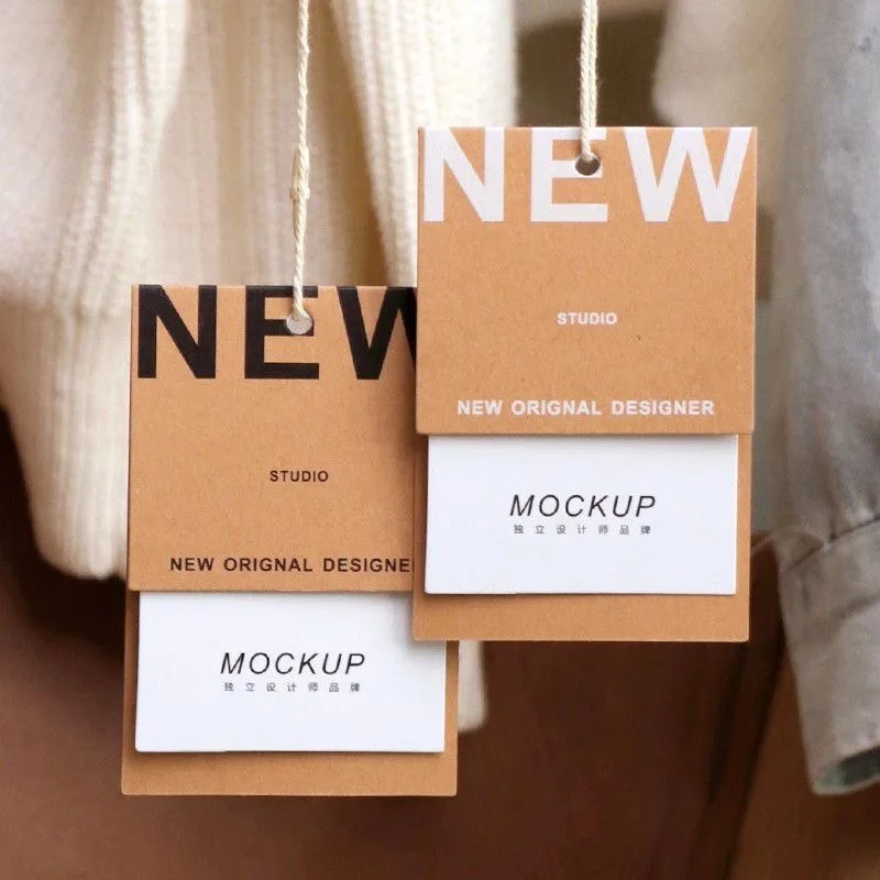 

Custom Kraft Paper Tag Brown Kraft Tags Uncoated Customizable Brown Kraft Tag for Handmade Packaging And Crafts 25112402