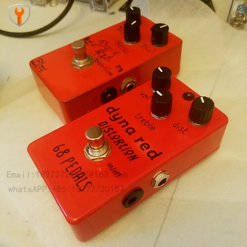 68Pedals dyna red distortion monolithic effector BJFE