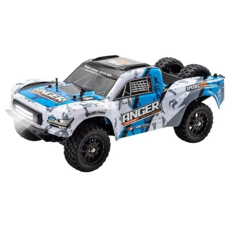 Coche todoterreno sin escobillas a escala 1:16, camión de caja corta 3100A, Control giroscópico con tracción en las 4 ruedas, vehículo de juguete con Control remoto de función completa