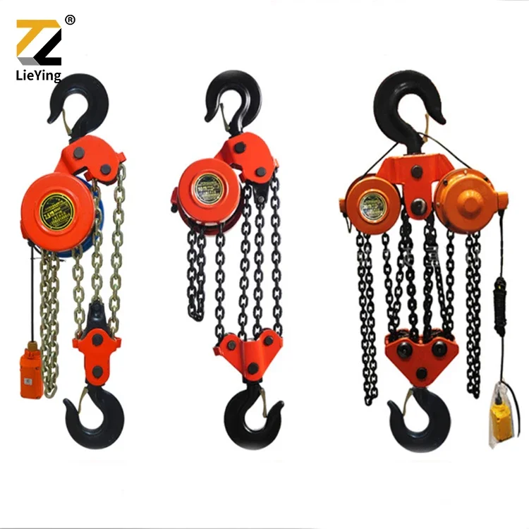 Factory Price Dhp 3TON  9m Electric Chain Hoist for Construction Use