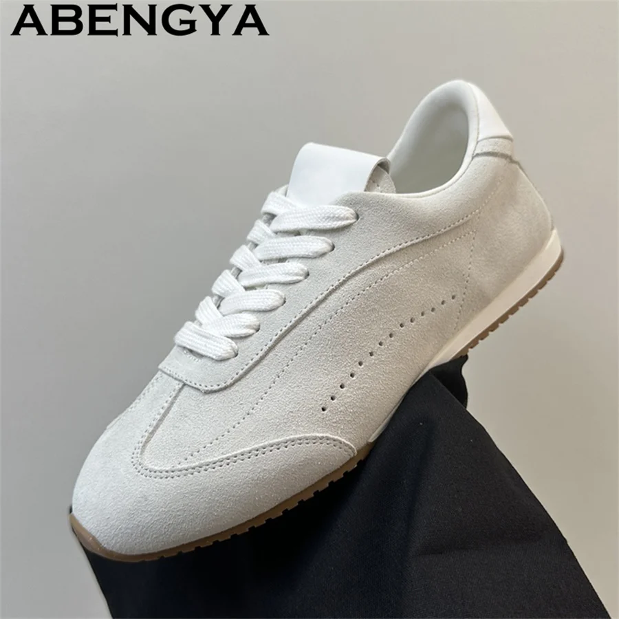 Women & Men Lace Up Casual Shoes Spring Summer Breathable Comfortable Running Shoes Oxfords Bottom Lacing Sneakers Shoes Mujer