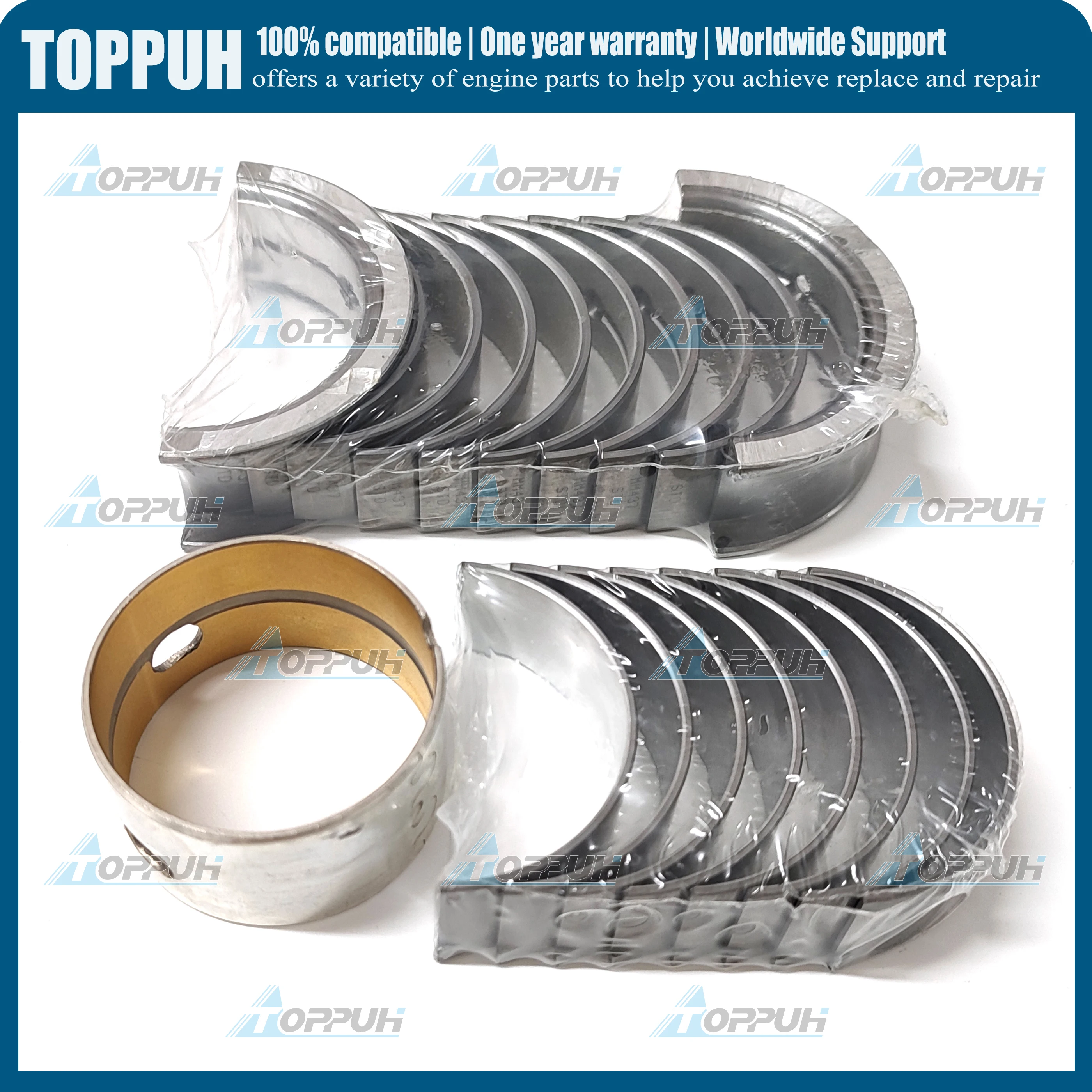 

S3L S3L2 S4L S4L2 Bearing Set Main Beaing Con Rod Bearing Camshaft Bearing For Mitsubishi Engine STD Size