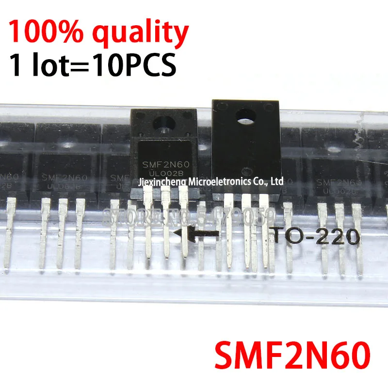 10 шт. SMF2N65 SMF2N60 SMF4N65 SLF2N65UZ KIA2N60HF TO220F MOS новый оригинальный транзистор