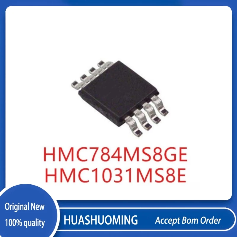 1PCS/LOT   HMC1031MS8E HMC1031 H1031 HMC784MS8GE HMC784 H784 MSOP-8