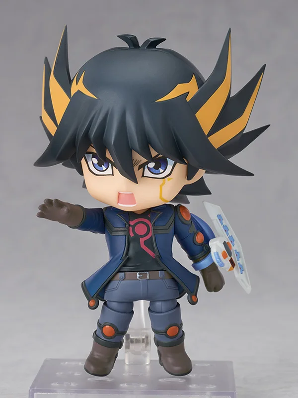 In Stock Original Anime Figure Yu-Gi-Oh! 5D's Yusei Fudo 2393 Yuki Judai 2382 Action Figurine Fudo Yusei Gifts Toys Model 10cm