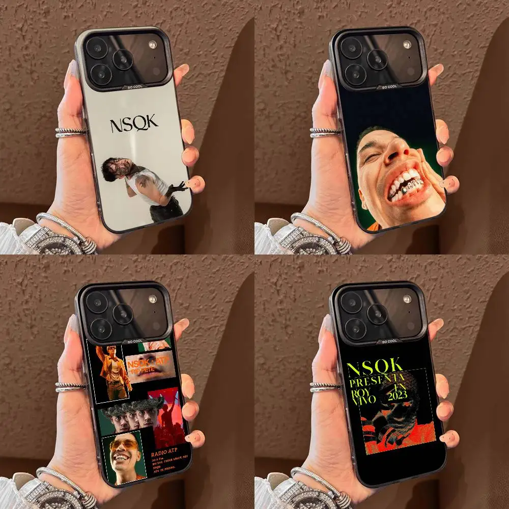 

N-Nsqk ROY EN VIVO ATP Phone Case For iPhone 17,16,15,14,13,12,11,Pro,Max,Plus,E,Air,Mini Black Tpu Cover