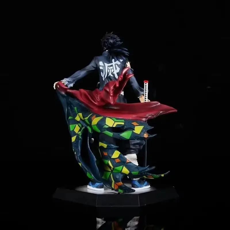 

Ghost Annihilation Blade Resonance Standing Posture Nine Pillar Cloak Tomioka Volunteer Water Column Pendant Model Box Set