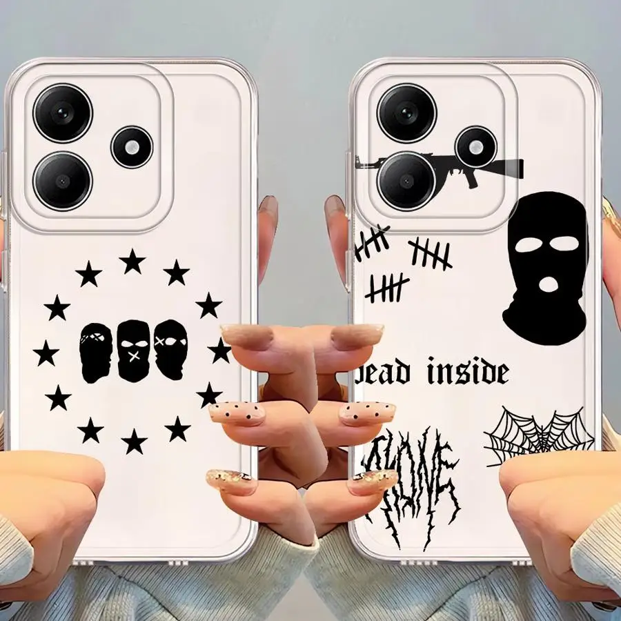 O-Omertas Maes حافظة هاتف ناعمة لهاتف Xiaomi Redmi Note 12S 14C 11S 14 Pro Plus 13 11 9 9S 12 13C A4 10S