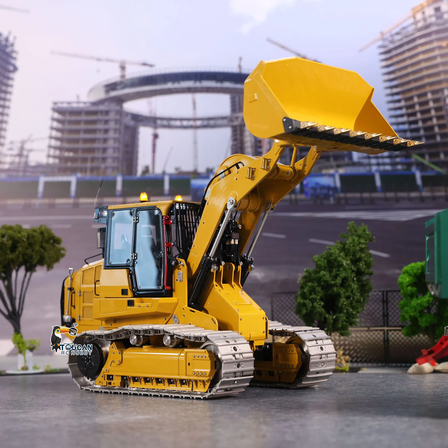 

LESU 973K 1/14 RC Гидравлический погрузчик RTR Металлический грузовик с дистанционным управлением Автомобиль Свет Звук Батарея Строительный автомобиль RC Модель игрушки