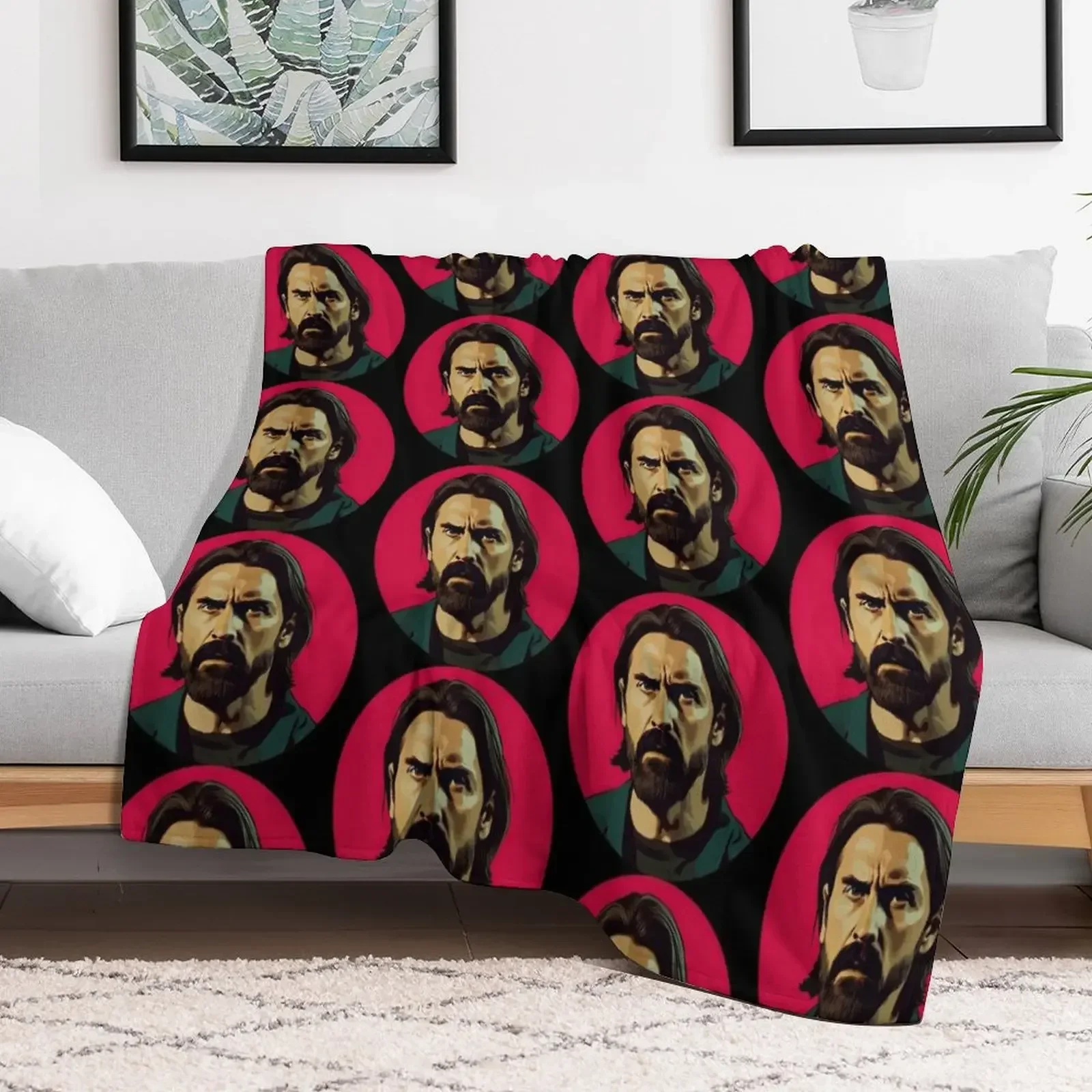 

Alan Wake 2 Throw Blanket Blankets For Sofas Vintage Blankets