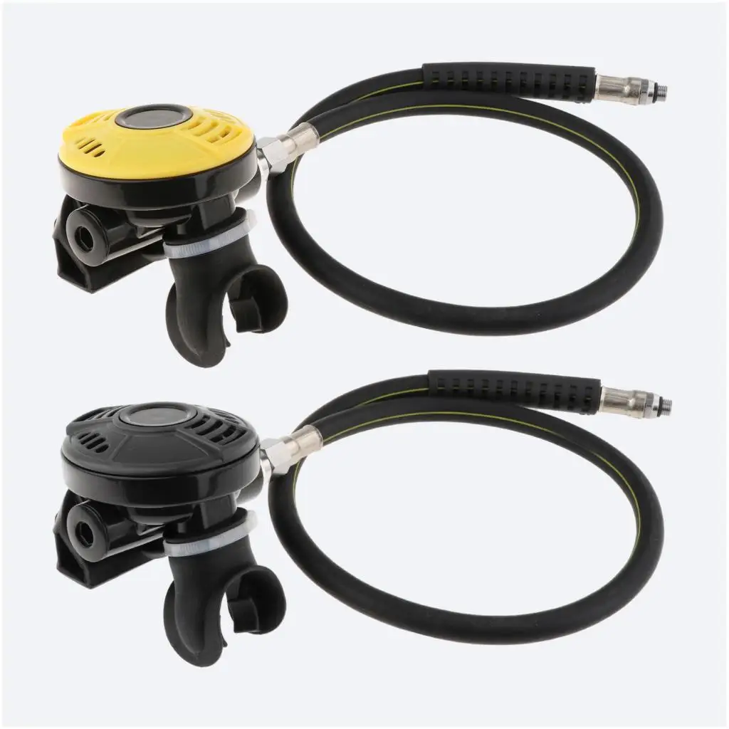 

Scuba Second Stage Adjustable Regulator Lightweight and Portable Mouthpiece for Lake Snorkeling Diving Equipment