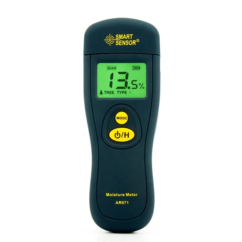 Smart Sensor AR971 Pocket Wood Moisture Meter Digital Tester