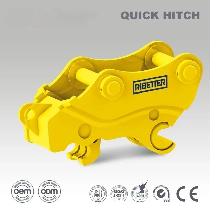 One Piece Cast Hydraulic Quick Hitch Compatible With All Brands Of Excavators