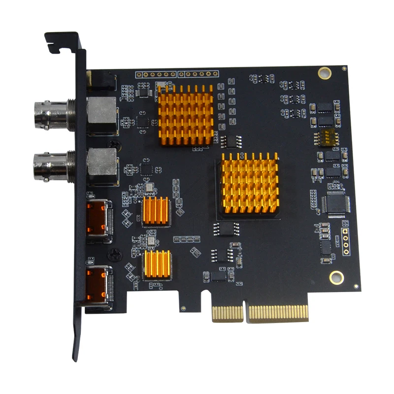 4-Channel SDI+HDM I Hybrid Video Capture Card for Multi-Camera Live Streaming