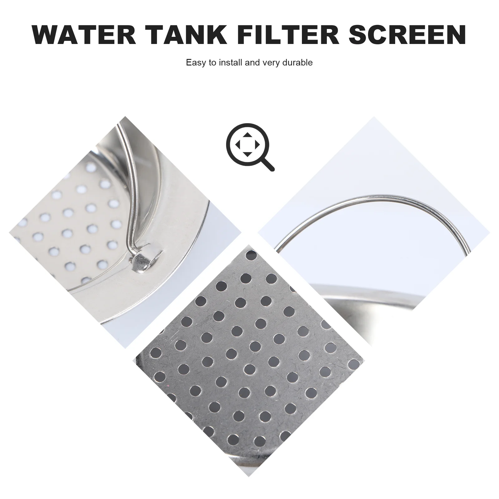 

2Pcs Filter Net Kitchen Sink Strainer Durable Rust-Resistant Waste Stopper Sink Drain Garbage Mesh Catcher Bathroom Strainer