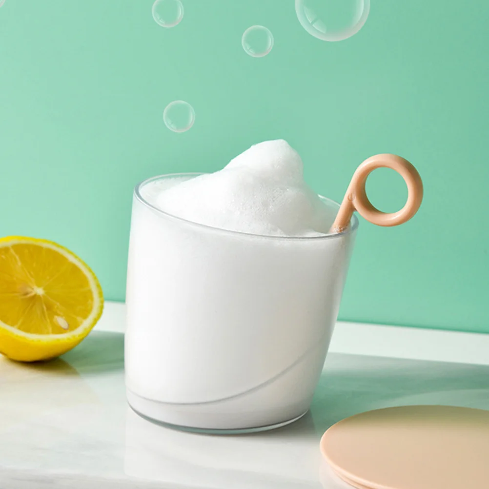 

2Pcs Portable Face Bubble Maker Facial Foam Maker for Face Wash Easy to Use Lightweight Facial Cleansing Foam Cup