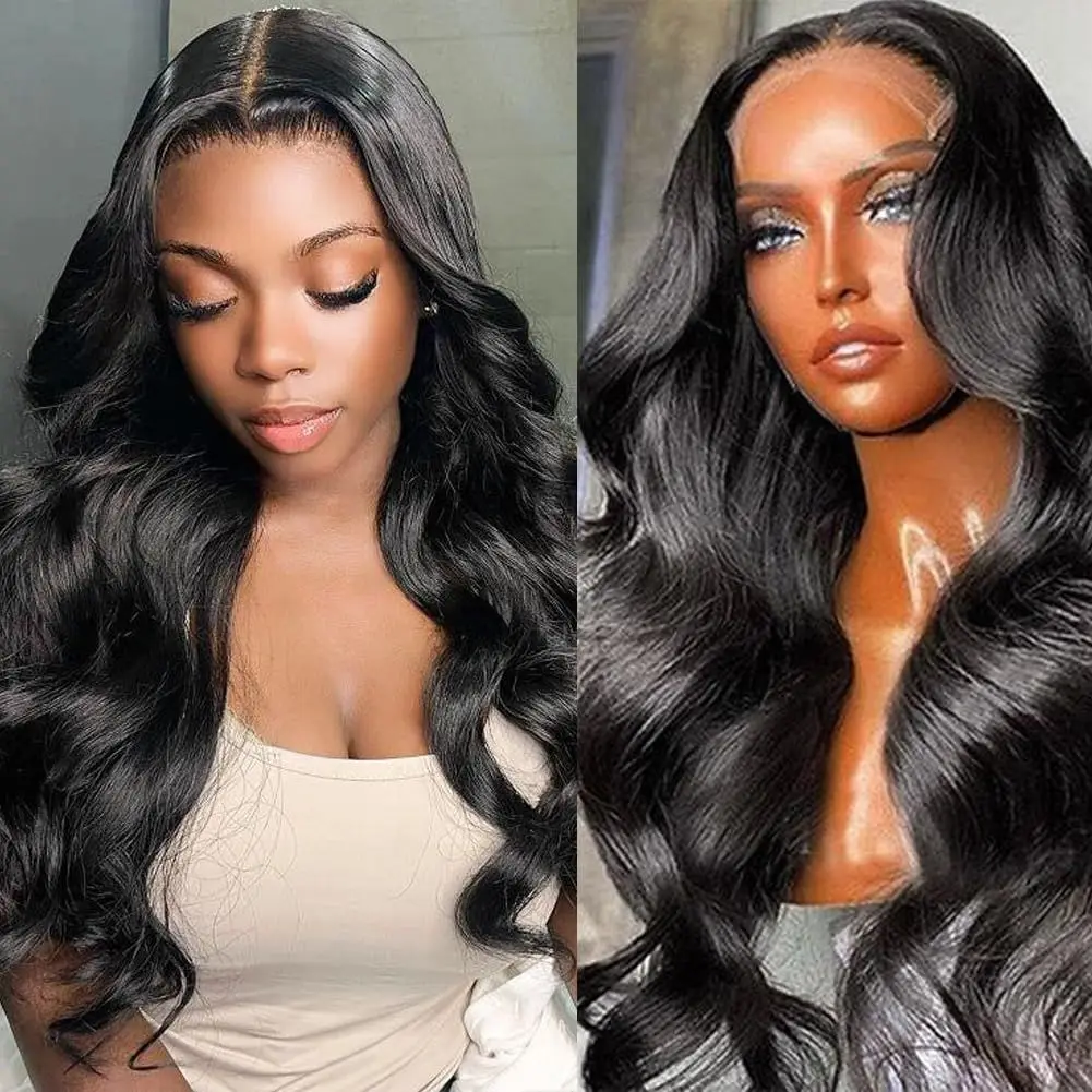 40 Inch Body Wave Human Hair Wigs 13X6 Hd Lace Frontal Wig 13X4 Lace Front Human Hair Wigs Pre Plucked Hd Lace Closure Wig