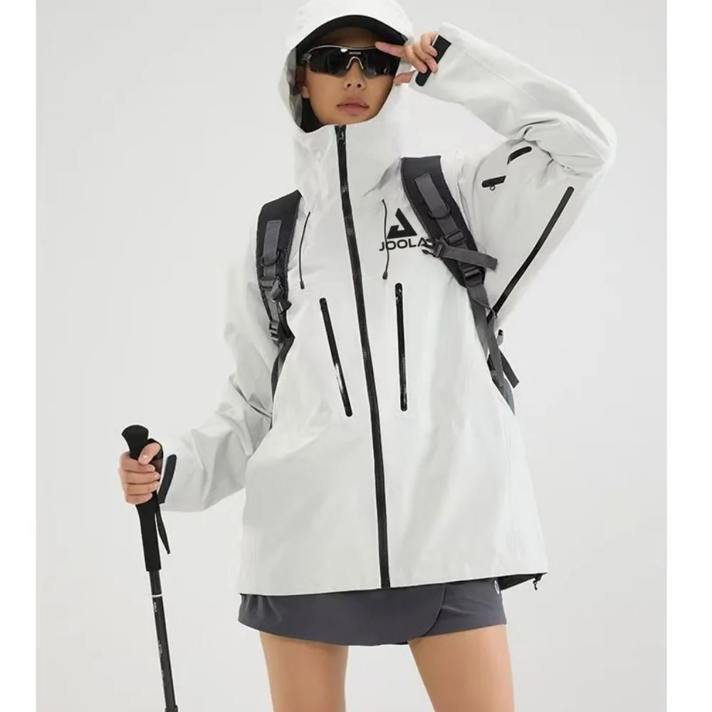 JOOLA Heat Sealing Adhesive Press Jacket Outdoor Mountaineering Windproof Hard Shell Mountaineering Clothes Men And Women's Hiki