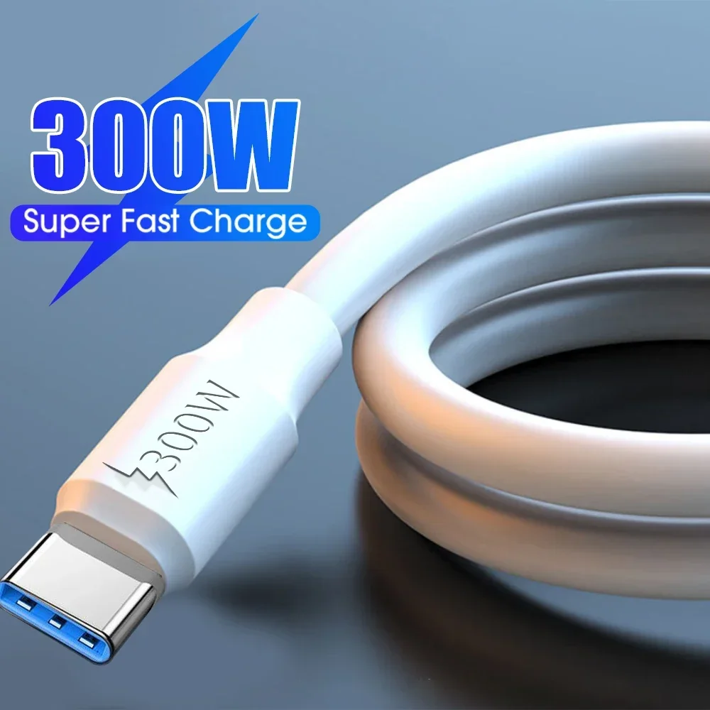 300W Super Fast Charging USB Type C Data Cables สำหรับ Samsung Xiaomi Mi Huawei Android: รีวิวและคำแนะนำ
