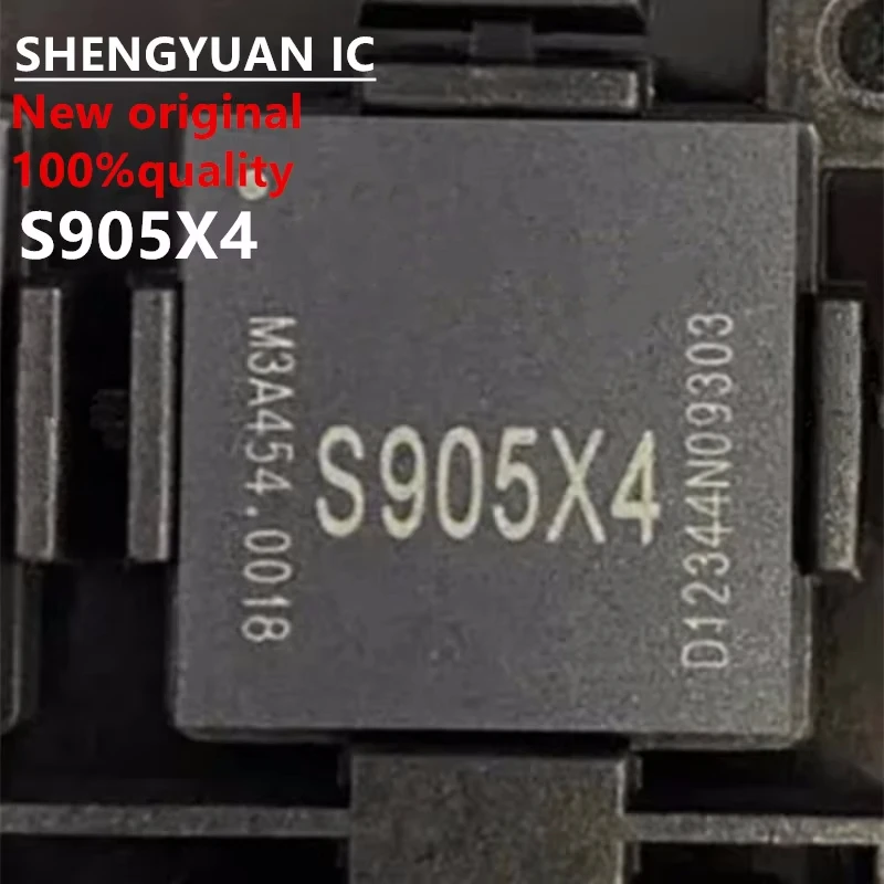 

S905X4 BGA S905 чипы ЖК-дисплей для планшета, декодирование видео SOC, материнская плата, процессор, микросхема, 100% новый импортный оригинал, 100% качество