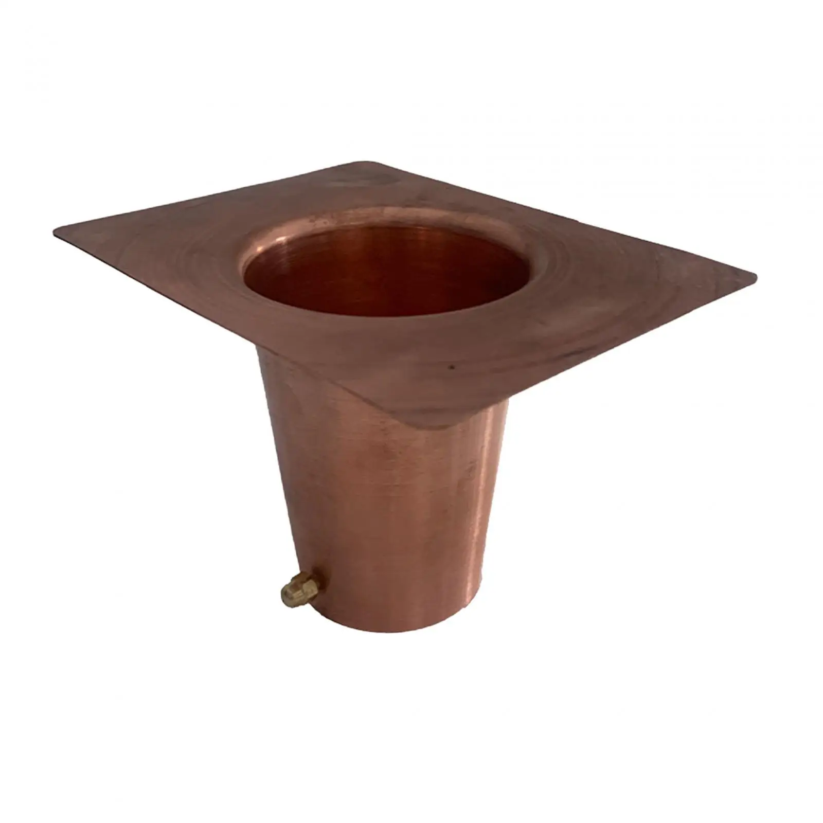 Efficient Rain Chain Gutter Attachment for Downspout Outlet Water Diversion