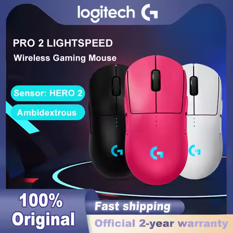 Logitech G PRO 2 LIGHTSPEED Wireless Gaming Mouse pc gamer bluetooth mouse GPW 4 New 100% Original