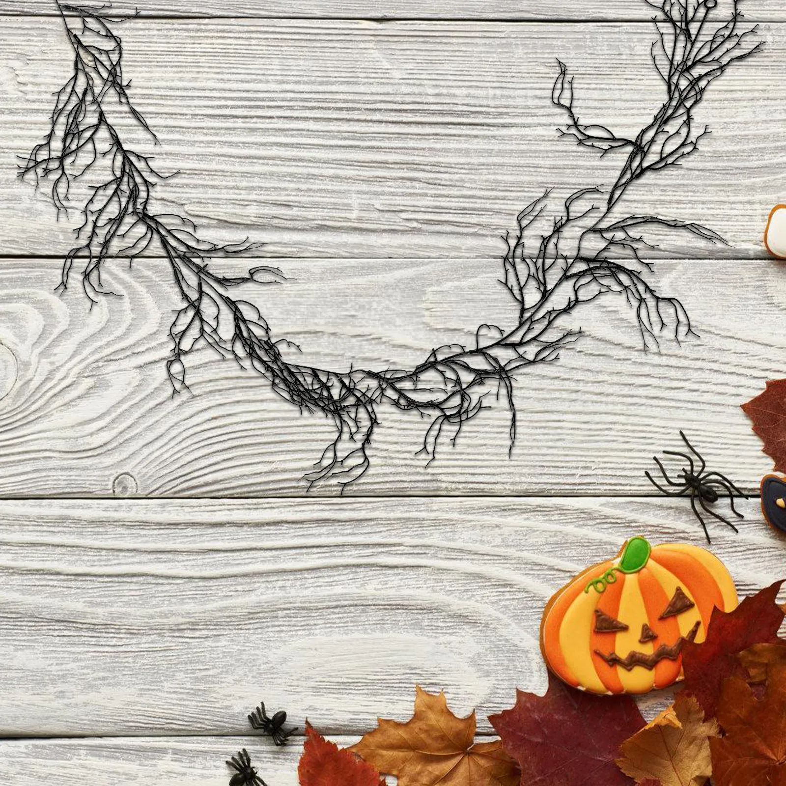 Black Decorative Vine Garland  - Branch Curly Willow review and price