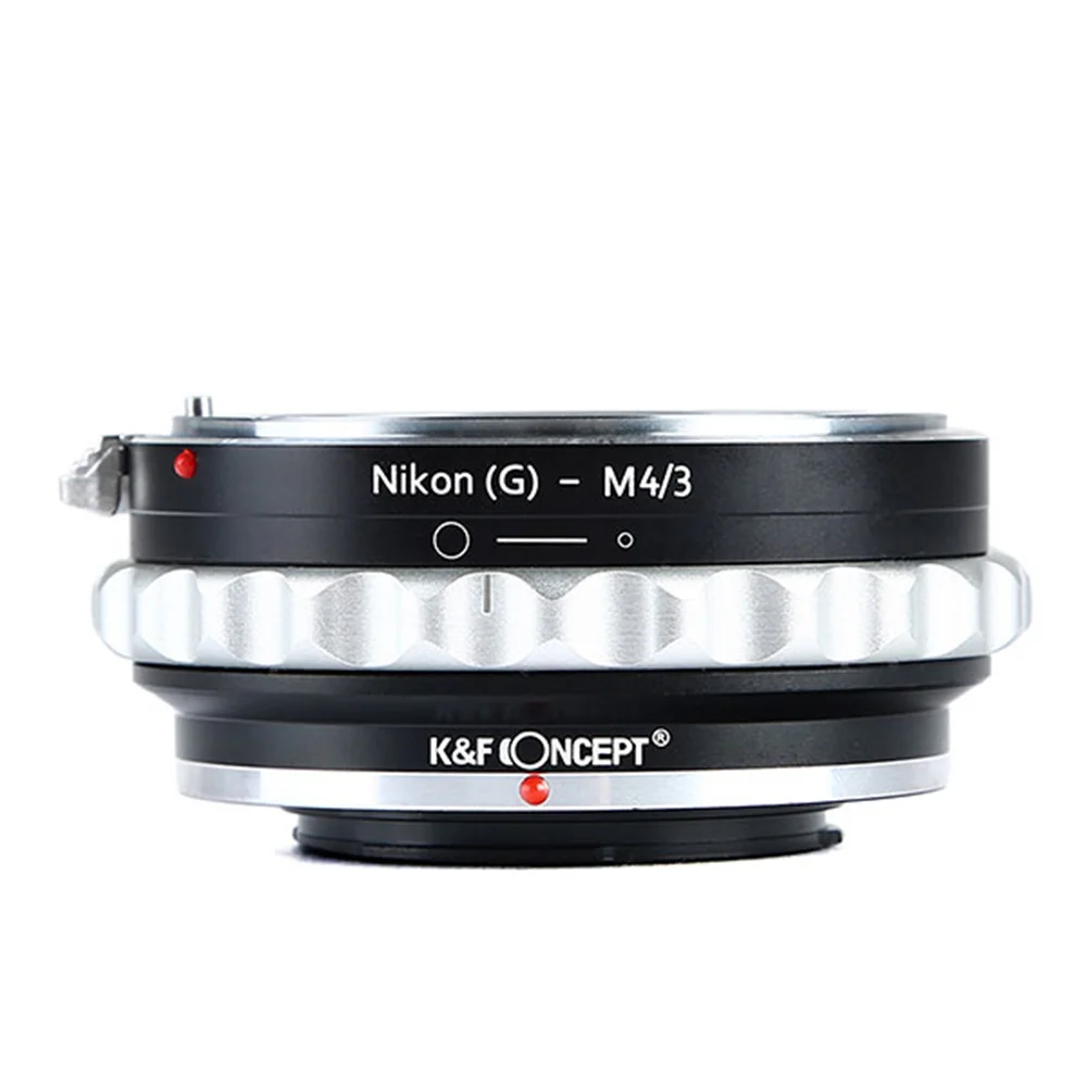K&F Concept AI(G)-M4/3 Lenses Adapter for Nikon G/F/AI/AIS/D Lenses to Micro 4/3 MFT Lens Panasonic Lumix Camera Mount Adapters