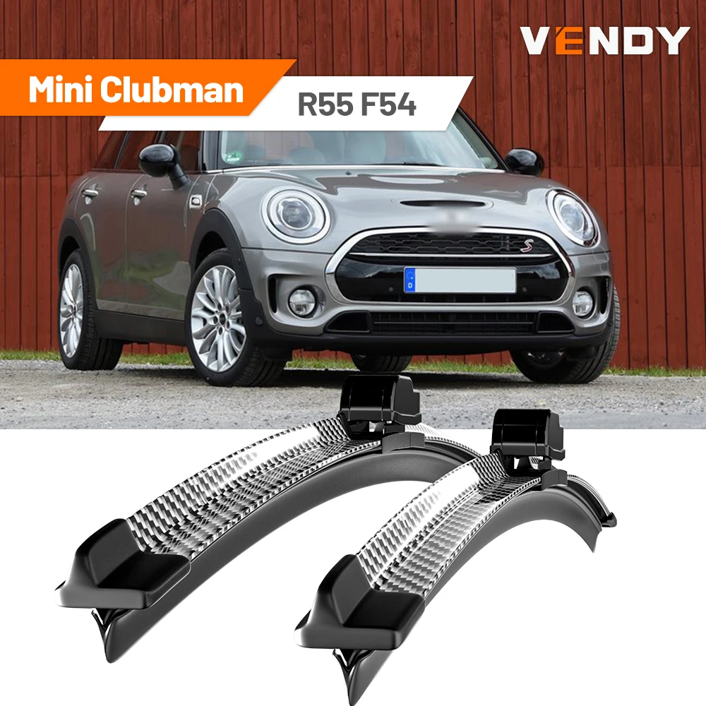 Für Mini Mini Clubman R55 F54 2007-2019 2008 2009 2010 2011 2012 2013 2014 2 Stück Frontscheibenwischerblätter Scheibenwischer