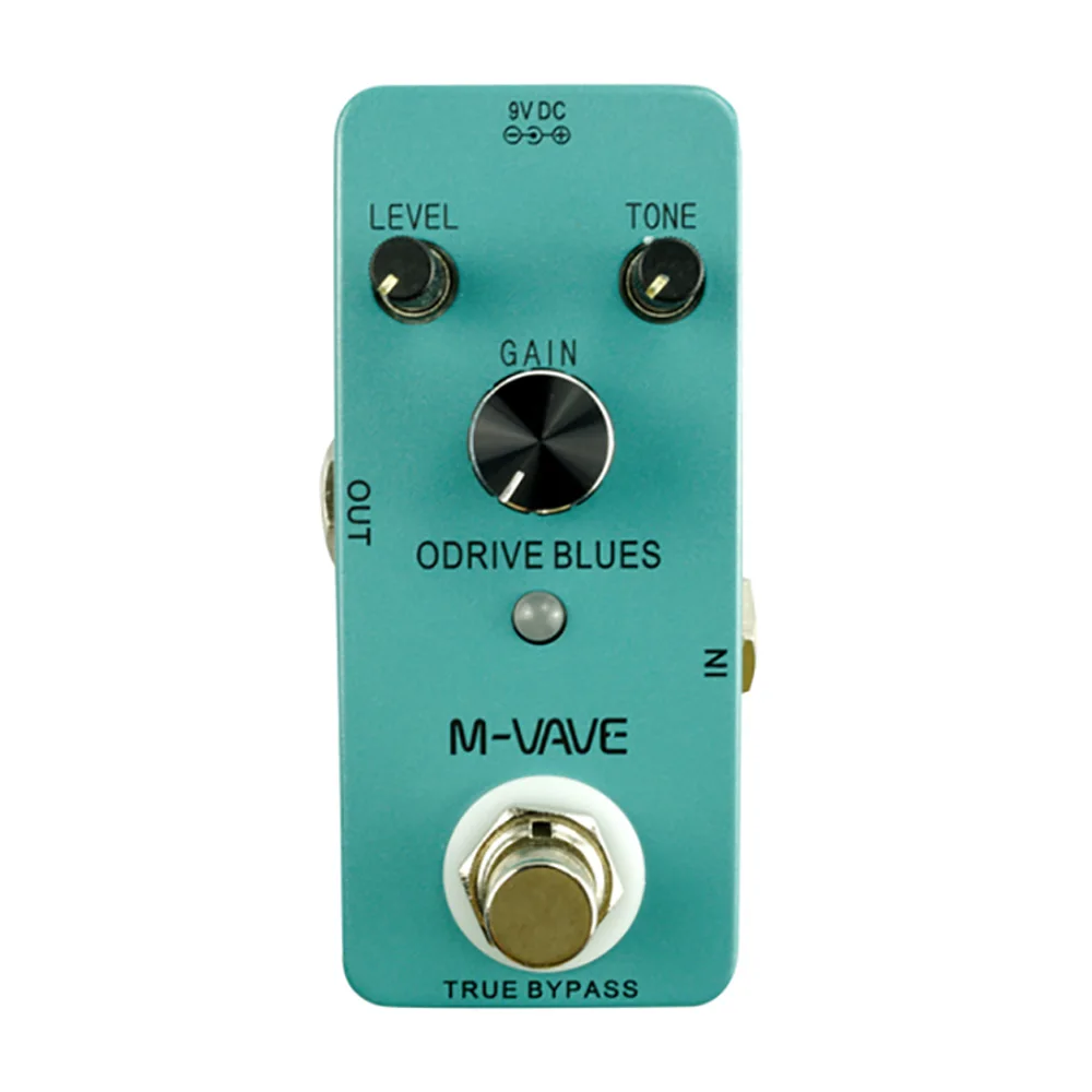 

M-VAVE ODRIVE-BLUES Electric Guitar Effect Pedal Analog Overdrive True Bypass Zinc Alloy Housing Electric Guitar Musical