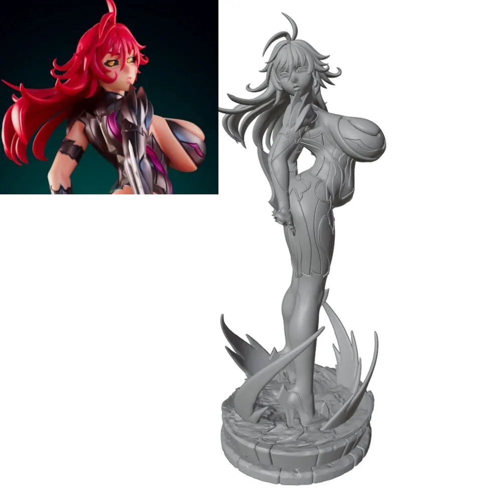 75mm-250mm NSFW Sexy Girl Resin Model Kits GK Miniature 3D Printed Gray Model Figurine DIY Doll Model Unassembled And Unpainted