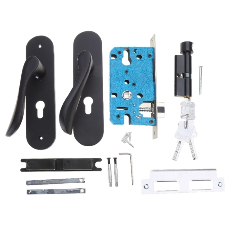 Interior Door Handles Solid Front Back Levers for
