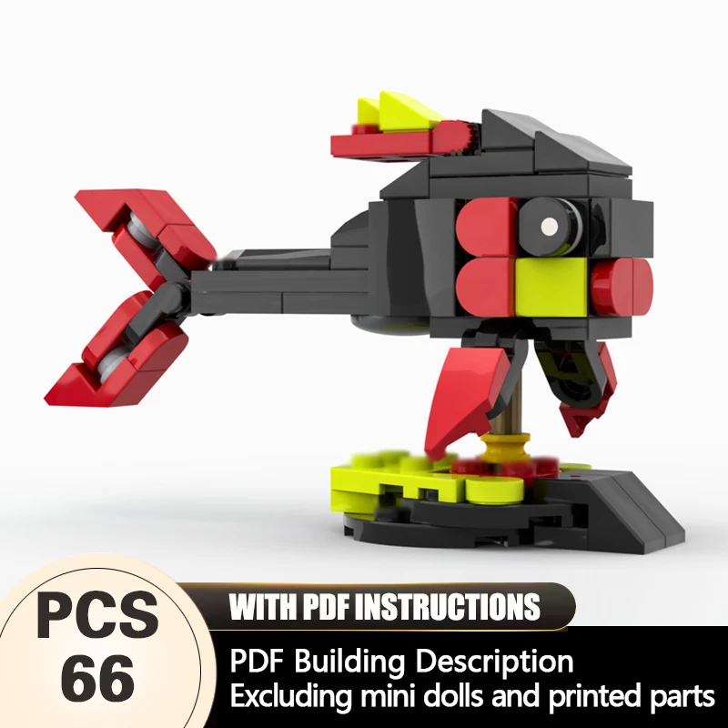 

Creators Animal Series Model MOC Building Bricks Fish Modular Technology Gifts Holiday Assemble Children Toys Suit