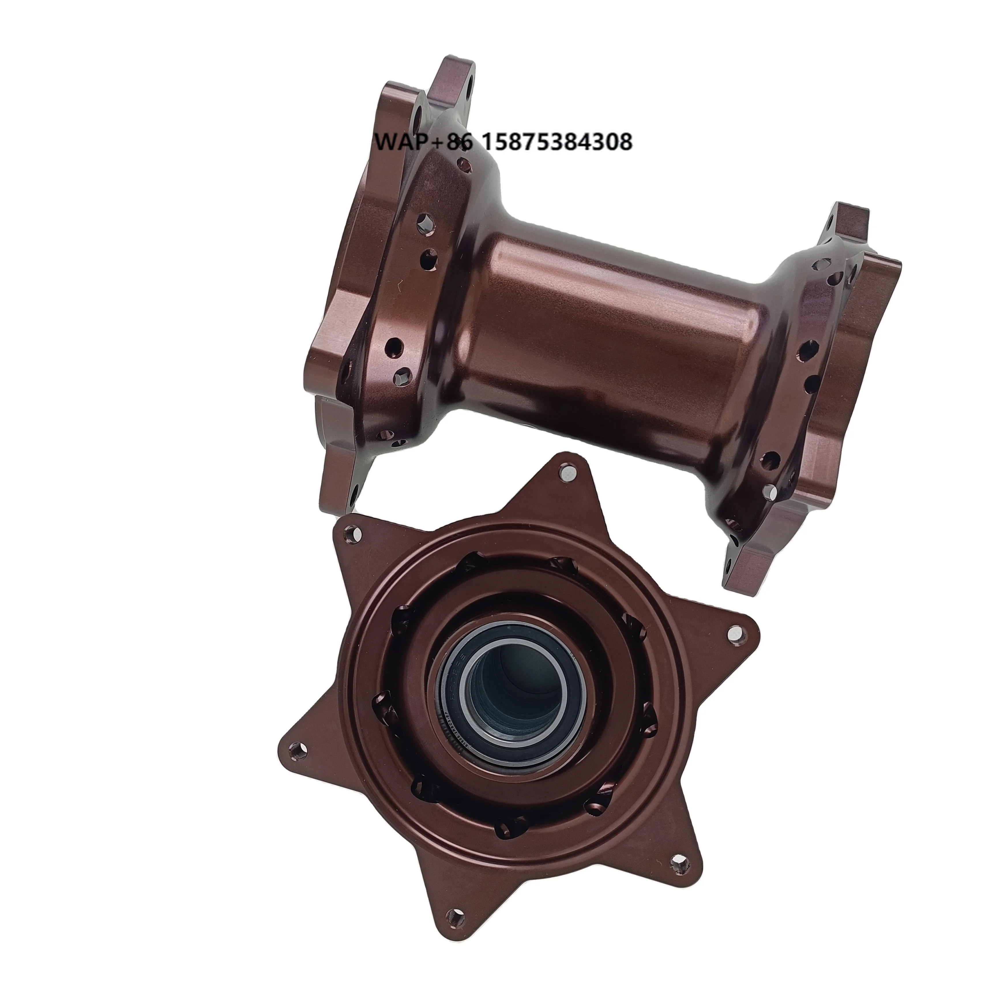 

New Style CNC Machined Brown Color Aluminum Alloy Motorcycle Accessories Wheel Hubs for EXC SXF