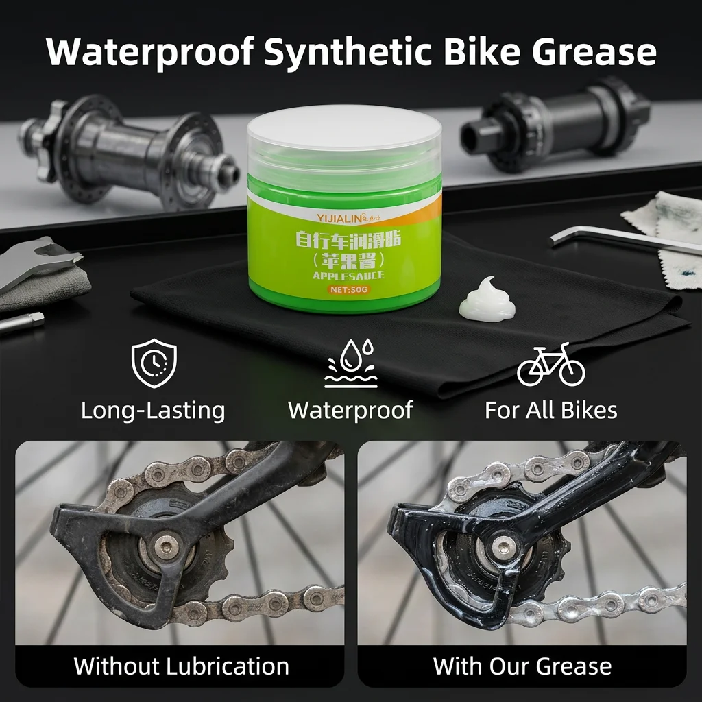 サイクリング愛好家向け自転車グリースハブベアリング潤滑剤長持 - Grease Waterproof Bike のレビューと価格