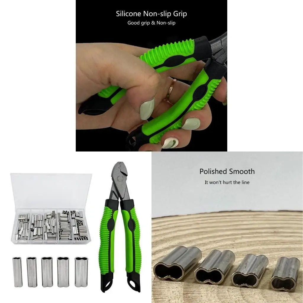 

R6FE Наборы инструментов для обжима троса с обжимными петлями, 5 размеров