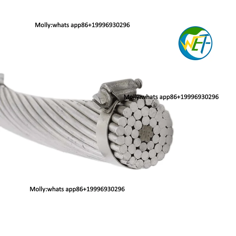 1/0 2/0 AWG Stranded Aluminum Alloy Bare Conductor Wire 35Kv Rated Customized S…