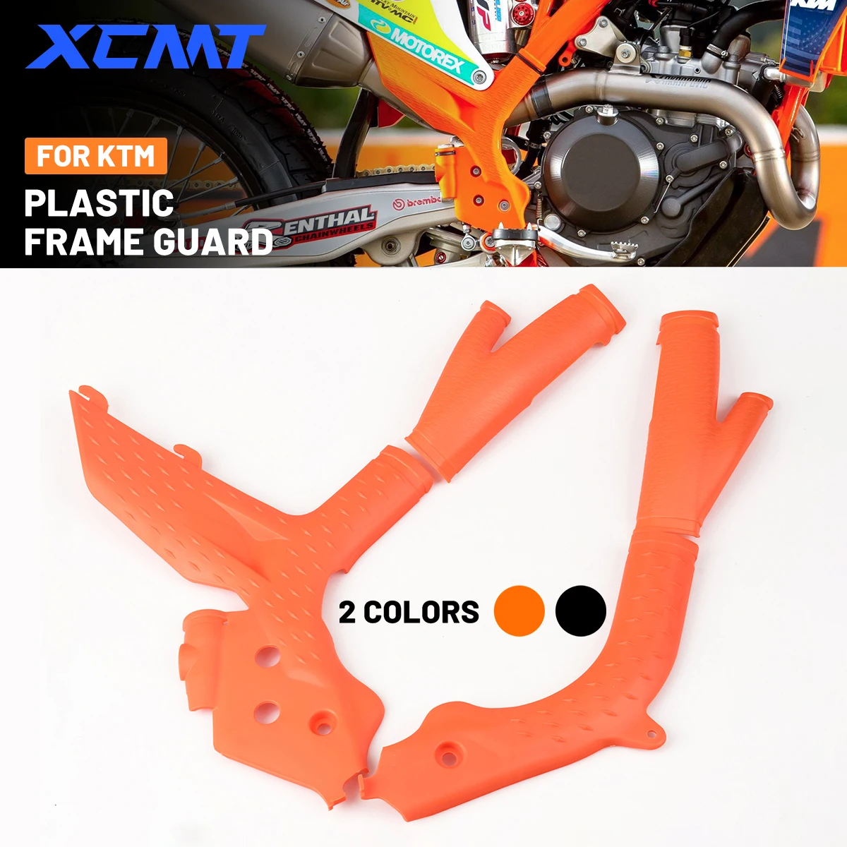 

Frame Protection Protector Set For KTM SX SXF XC XCF XCW XCFW EXC EXCF SIX DAYS TPI 125 150 250 300 350 450 500 2023 Offroad Mx