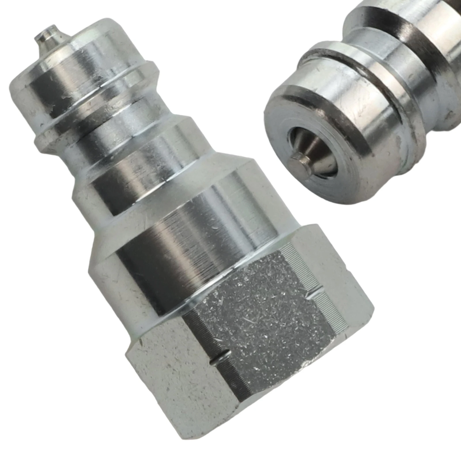 NPT 1/4 and 3/8 Hydraulic Quick Coupler for Tractor Applications Designed for ISO7241 A 6600 Faster AN Interchange Use