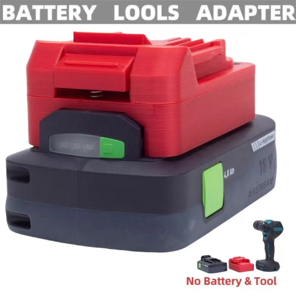 Batterijen Converter Adapter Voor Festool 18V Lithium Converteren naar Makita18v Draadloze Gereedschapsadapter (zonder batterij en gereedschap)