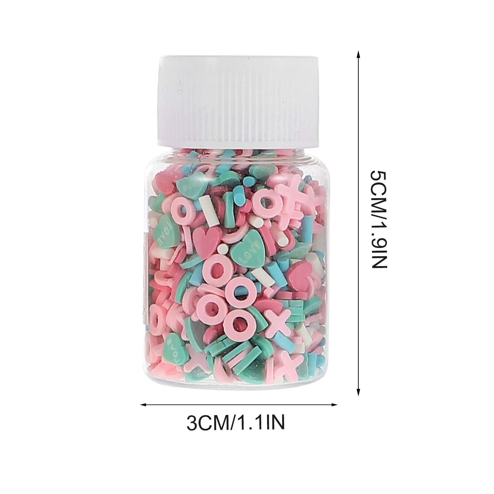 

12pcs Manicure Clay Charms Soft Eye-Catching Decorations Diy Nail Art Supplies Nail Art Slices Polymer Clay Charms