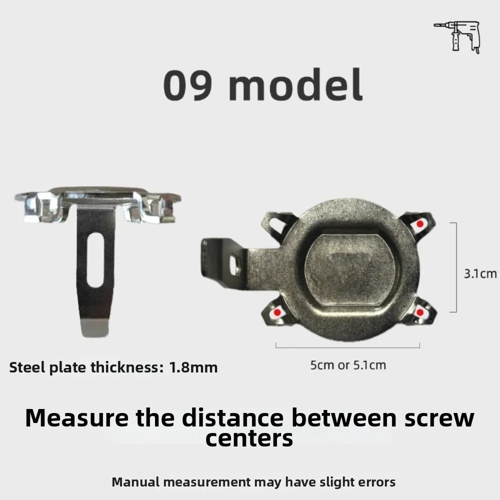 New Steel Drill Belt Hook Cordless Waterproof Power Tool Belt Clip Wear Resistant Knock-proof Cordless Drill Hanger Workshop Use