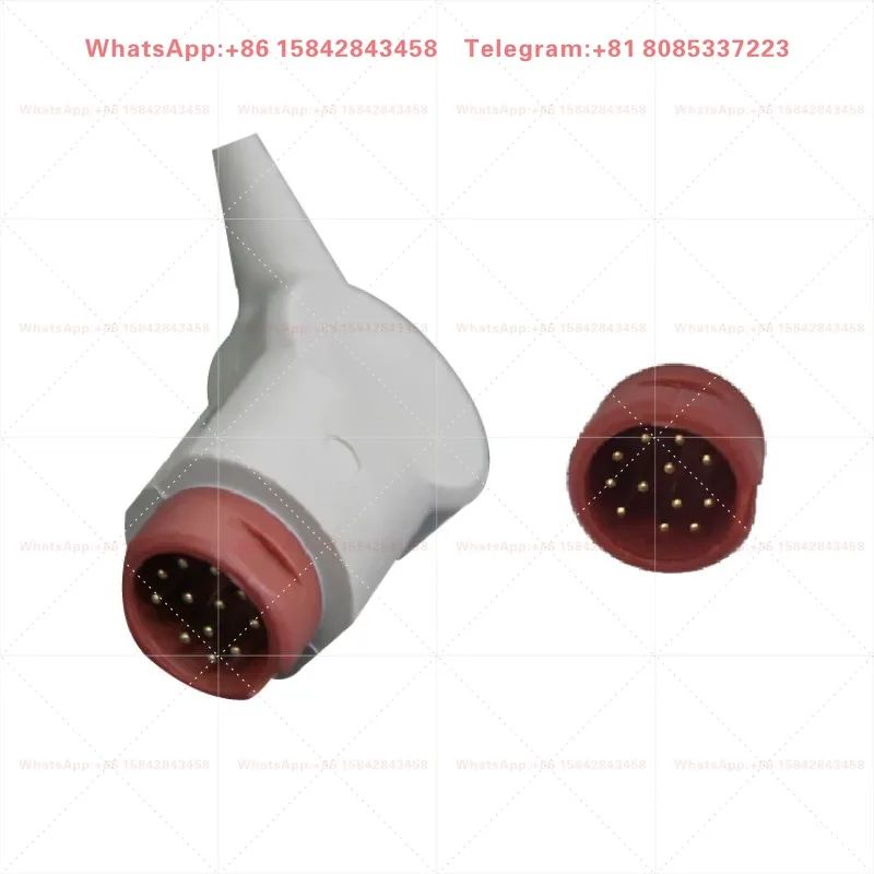 Intrusive blood pressure cable, pressure sensor cable connector